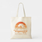 Yosemite National Park California Retro  Tote Bag (Achterkant)