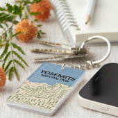 Yosemite National Park California Sleutelhanger (Voorkant Rechts)