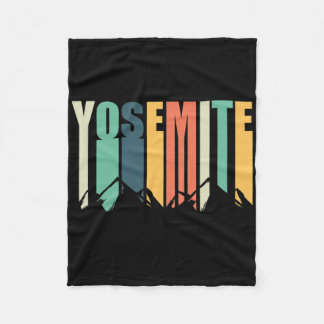 Yosemite National Park-california Souvenir-kamp Fleece Deken
