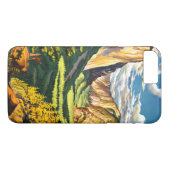 Yosemite National Park California Travel Art Case-Mate iPhone Case (Achterkant (Horizontaal))