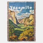 Yosemite National Park California Travel Art Deken (Voorkant Verticaal)
