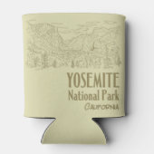 Yosemite National Park California Tunnel Uitzicht Blikjeskoeler (Achterkant)