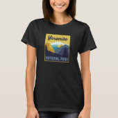 Yosemite National Park California Vacation Retro G T-shirt (Voorkant)
