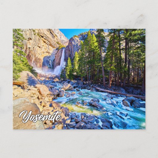 Yosemite National Park, California, Verenigde Stat Briefkaart (Voorkant)