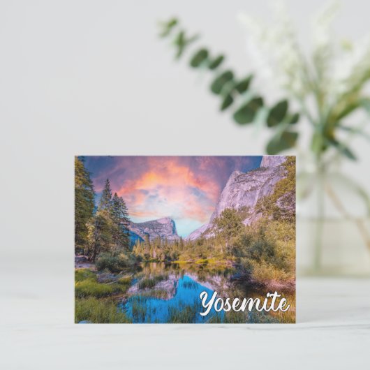 Yosemite National Park, California, Verenigde Stat Briefkaart (Staand voorkant)