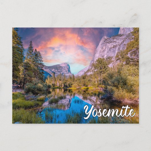 Yosemite National Park, California, Verenigde Stat Briefkaart (Voorkant)