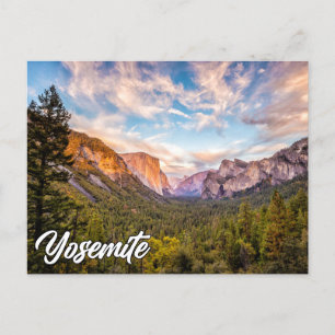 Yosemite National Park, California, Verenigde Stat Briefkaart