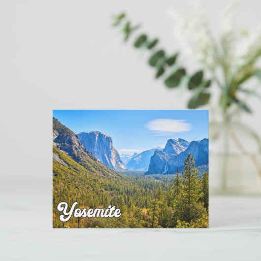 Yosemite National Park, California, Verenigde Stat Briefkaart (Staand voorkant)