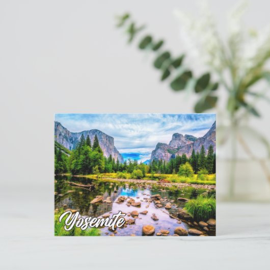 Yosemite National Park, California, Verenigde Stat Briefkaart (Staand voorkant)