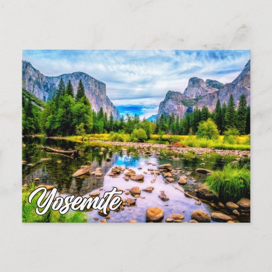Yosemite National Park, California, Verenigde Stat Briefkaart (Voorkant)