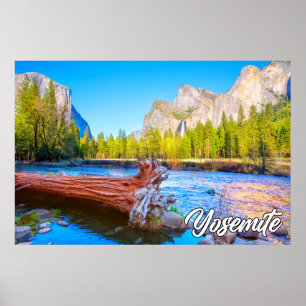 Yosemite National Park, California, Verenigde Stat Poster
