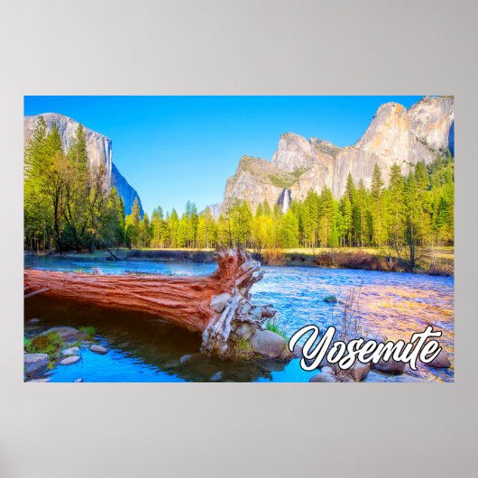 Yosemite National Park, California, Verenigde Stat Poster (Voorkant)