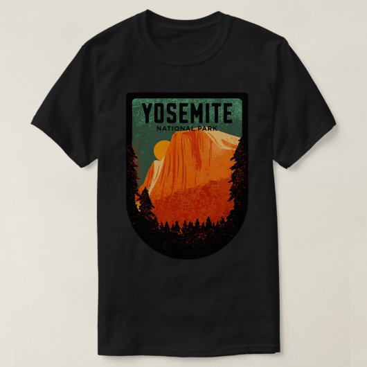 Yosemite National Park California, Verenigde State T-shirt (Design voorkant)