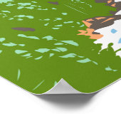 Yosemite National Park California Vernal Herfst Poster (Hoek)