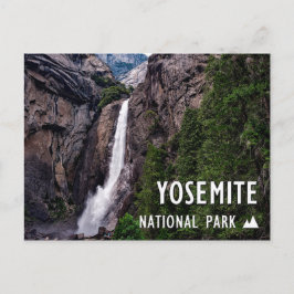 Yosemite National Park California Waterfall Briefkaart