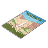 Yosemite National Park California Waterfall Notitieboek (Linkerzijde)