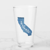 Yosemite National Park California Wood Grain Glas (Voorkant)