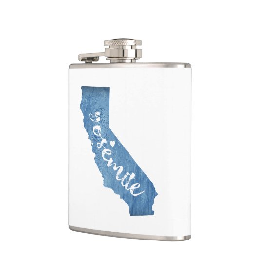 Yosemite National Park California Wood Grain Heupfles (Links)