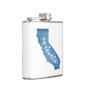 Yosemite National Park California Wood Grain Heupfles (Rechts)