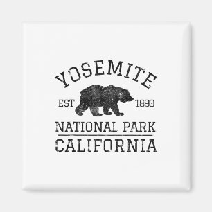 Yosemite National Park Californië Beer Natuur Wand Magneet