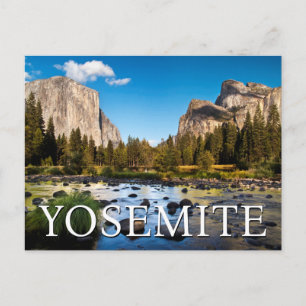 Yosemite National Park, Californië Briefkaart