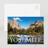 Yosemite National Park, Californië Briefkaart (Voorkant / Achterkant)