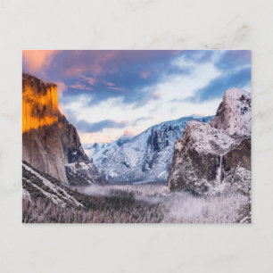 Yosemite National Park, Californië Briefkaart