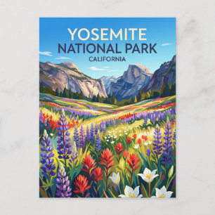 Yosemite National Park Californië Briefkaart