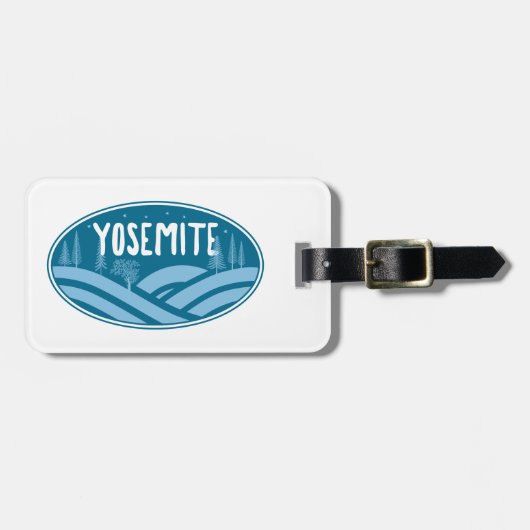 Yosemite National Park Californië Buiten Bagagelabel (Voorkant horizontaal)