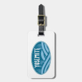 Yosemite National Park Californië Buiten Bagagelabel (Voorkant verticaal)