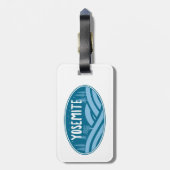 Yosemite National Park Californië Buiten Bagagelabel (Achterkant verticaal)