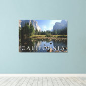 Yosemite National Park | Californië Canvas Afdruk (Insitu (Houten vloer))