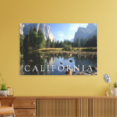 Yosemite National Park | Californië Canvas Afdruk (Insitu (Woonkamer))