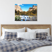 Yosemite National Park, Californië Canvas Afdruk (Insitu (Slaapkamer))