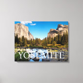 Yosemite National Park, Californië Canvas Afdruk (Voorkant)
