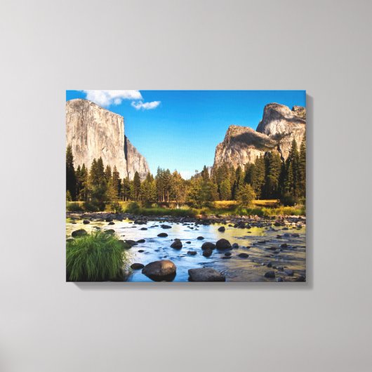 Yosemite National Park, Californië Canvas Afdruk (Voorkant)