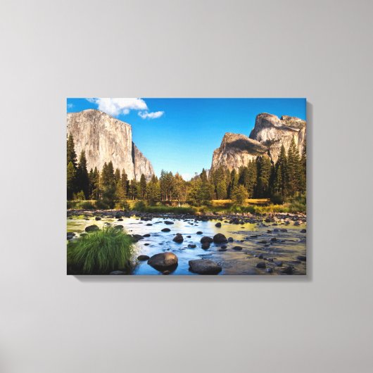 Yosemite National Park, Californië Canvas Afdruk (Voorkant)
