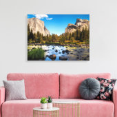Yosemite National Park, Californië Canvas Afdruk (Insitu (Woonkamer))