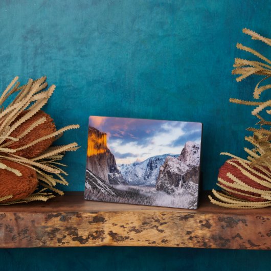 Yosemite National Park, Californië Fotoplaat (Zijkant)