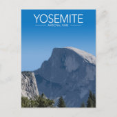 Yosemite National Park, Californië, gestileerde re Briefkaart (Voorkant)
