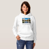 Yosemite National Park, Californië Hoodie (Voorkant volledig)