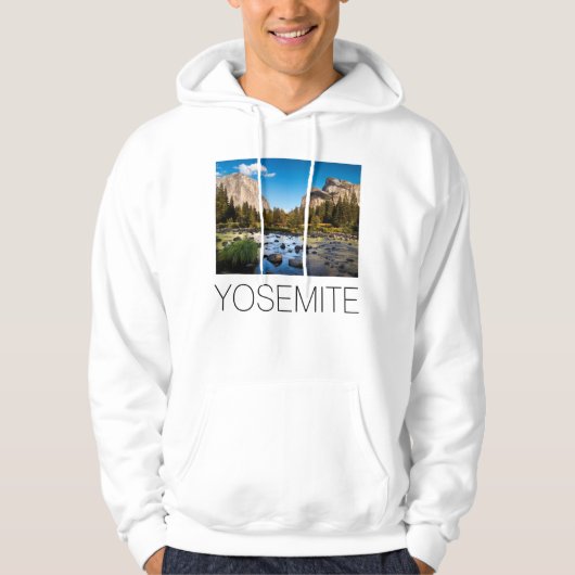 Yosemite National Park, Californië Hoodie (Voorkant)
