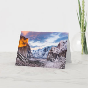 Yosemite National Park, Californië Kaart