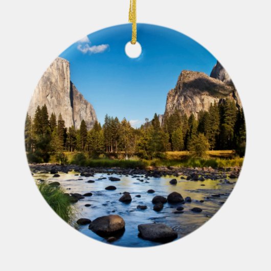 Yosemite National Park, Californië Keramisch Ornament (Achterkant)