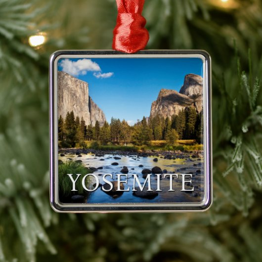Yosemite National Park, Californië Metalen Ornament (Boom)