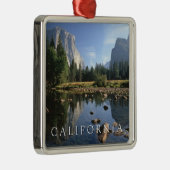 Yosemite National Park | Californië Metalen Ornament (Rechts)