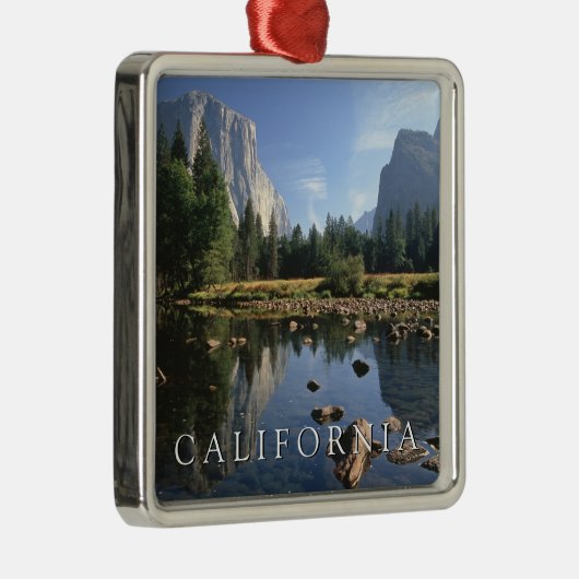 Yosemite National Park | Californië Metalen Ornament (Rechts)