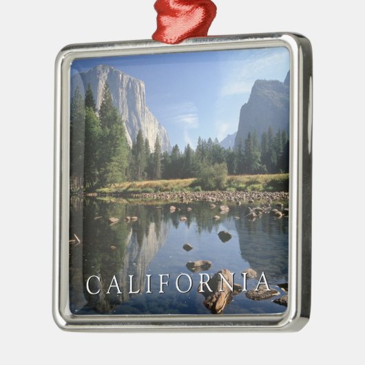 Yosemite National Park | Californië Metalen Ornament (Links)