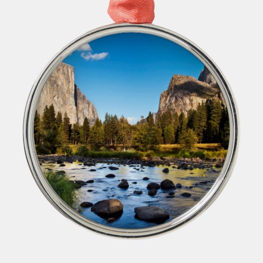Yosemite National Park, Californië Metalen Ornament (Voorkant)