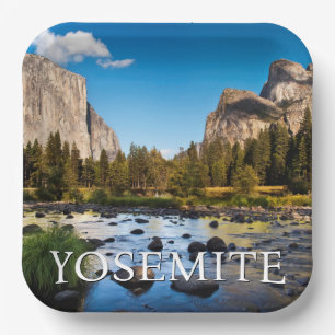 Yosemite National Park, Californië Papieren Bordje
